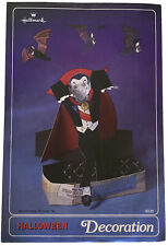 Vtg 1982 Count Dracula Halloween Decoration 15in Tall picture