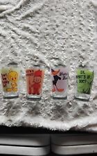 vintage looney tunes Glasses Tweety, Bugs, Daffy, And Elmer picture
