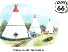 WIGWAM VILLAGE Old Route 66 VTG Postcard /pb102 Holbrook Arizona AZ. ©1999 picture