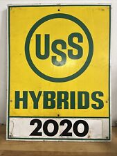 Vintage USS Hybrids Metal Sign - Agriculture Hybrid Farm - 18” X 24” picture