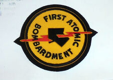 USAF Army AAF Air Force Bomber Wing Atomic First Bombardment Nuclear Bomb Patch picture