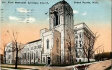 VTG Postcard, Canaan 274 First Methodist Church, Grand Rapids, Mich, 1916 picture