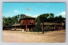 Gurnee IL-Illinois, The Rustic Manor Restaurant, Antique Vintage c1984 Postcard picture