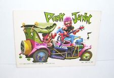Weird Wheels Trading Card Punk Junk 1980 Topps  picture