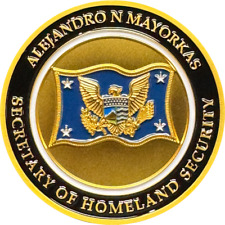 BL18-012 Alejandro N. Mayorkas Homeland Secretary Challenge Coin Saint Santo May picture