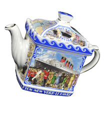 James Sadler Golden Age Of Travel Ocean Voyage Tea Pot Porcelain picture