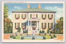 The Governor's Mansion Richmond Virginia VA Postcard picture