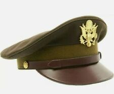HAT CAP KEPI - U.S. WWII Officer Visor Crusher Cap- USA Hat - IMPERIAL CAP picture