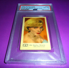 1962 MARILYN MONROE Dutch Film Star Bilder Card #B206 PSA 4 VG-EX picture