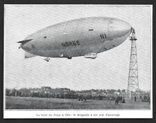 1926 -- NORWAY. THE NORGE AIRSHIP STOP AT OSLO . 3W032 picture
