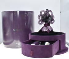 Vintage NIB AMETHYST LALIQUE FRANCE Crystal Glass Purple Perfume Bottle Flacon picture