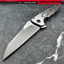 Kershaw Deadline 8Cr13MoV Wharncliffe Blade Framelock EDC Folding Pocket Knife picture