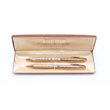 Sheaffer Imperial Triumph Ballpoint & Pencil Set w/Orig Case - Gold Filled (USA) picture