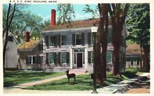 Postcard ME Rockland Maine BPOE Home Unused Vintage PC a8298 picture