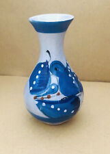 Tonala Pottery Bird 5” Vase  Mexico  picture