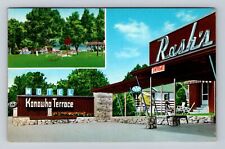 St Albans WV-West Virginia, Rash's Kanawha Terrace Motel Vintage Postcard picture