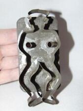 Antique Folky Flat Back COOKIE CUTTER Handmade Tin DANCING JIG MAN, Germany picture