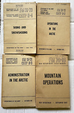 1947/51/52  US Army and War Department Pocket Field Manuals picture
