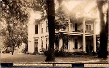 Antique RPPC Postcard Residence of Country Contributor Rockville Indiana IN Home picture