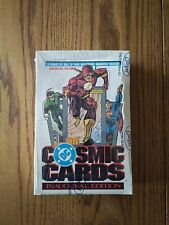 1991 DC Comics Cosmic Cards, Factory Sealed Box.  picture