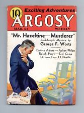 Argosy Part 4: Argosy Weekly Mar 21 1936 Vol. 263 #1 FN+ 6.5 picture