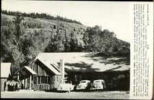 RPPC Vintage Real Photo Postcard La Chacra Lodge Cuchara Camps Colorado 1951 picture
