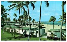 Vintage Postcard c1960's Boca Raton Hotel & Club Florida Cabana Club Beach-J2-84 picture