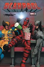 DEADPOOL #1 Mike Mayhew Studio Variant Cover A Trade Dress Signed with COA picture
