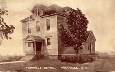Yorkville NY-New York Yorkville School RPPC Vintage Postcard picture
