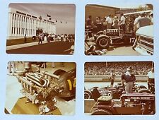 Lot of 4 Photos of Indianapolis Motor Speedway Indy 500 Cars Engine Indiana picture
