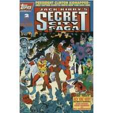 Jack Kirby's Secret City Saga #2 in Near Mint minus condition. Topps comics [u picture