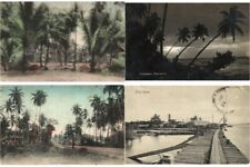 SINGAPORE, MALAYSIA, Mixed Condition, 57 Old Postcards Mostly Pre-1950 (L6890) picture