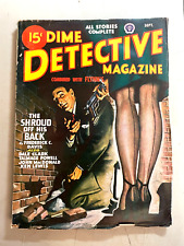 DIME DETECTIVE MAGAZINE / 1947 SEPTEMBER / PULP / MAGAZINE / HIGHER GRADE picture