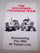 1984 International Harvester IH Dealer TRACTOR 50 60 30 84 200 Series Brochure  picture