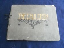 1912 THE CAULDRON FRANKFORT HIGH SCHOOL YEARBOOK - FRANKFORT, INDIANA - YB 2726 picture