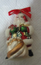 Lenox 2001 Yuletide Treasures Annual Santa/ Santa with Toys-Preloved(66) picture