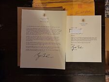 George W Bush White House New Years And Personalize Holiday Letter 2008 picture