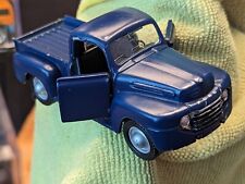STUNNING 1948 FORD PICKUP MIDNIGHT BLUE FRONT DOORS OPEN 1:43 SCALE VIEW PHOTOS  picture