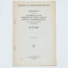 1928 OSAGE INDIAN Affairs Historical Papers *SHOCKING* Government 