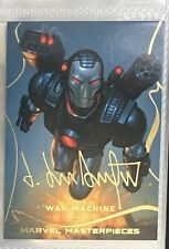 2022 Skybox Marvel Masterpieces War Machine #53 Gold Signature Series picture