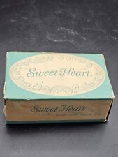 1950's Vintage SWEET HEART Mild Beauty Granny Core Soap NOS New 1 Bar in Box  picture