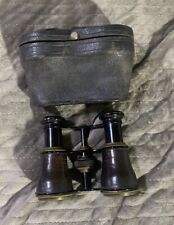 Vintage LE SOUVRAIN PAIRS Opera Binocular Glasses With Case picture
