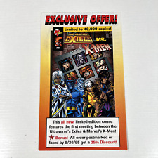 All New Exiles vs. X-Men #0 from Malibu Comics - Exclusive Offer Mail In Promo picture