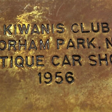 1956 Morristown Kiwanis Club Florham Park Antique Auto Club Car Show AACA Plaque picture