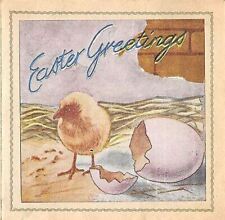 WWII Purple Heart Recipient Signed Italian Easter Greeting Card From Italy 1945 picture