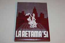 1951 La Retama Yearbook,  Brackenridge High School, San Antonio, Texas,vintage picture