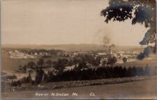 1915, Town View, NORTH ANSON, Maine Real Photo Postcard - Eastern Illustrating picture