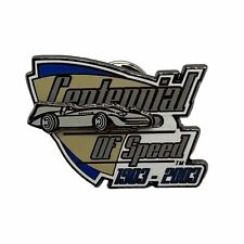 Centennial Of Speed Racing NASCAR Race Enamel Lapel Hat Pin Pinback picture