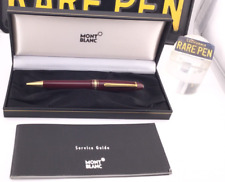 Montblanc 161 161R LEGRAND Ballpoint Pen  BURGUNDY Mint or Unused Boxed picture
