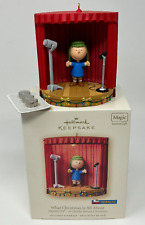 Hallmark Keepsake Peanuts Christmas Ornament 2007 What Christmas is All About picture
